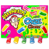 Warheads Ooze Chewz Theater Box-3.5oz Case of 12 - candy